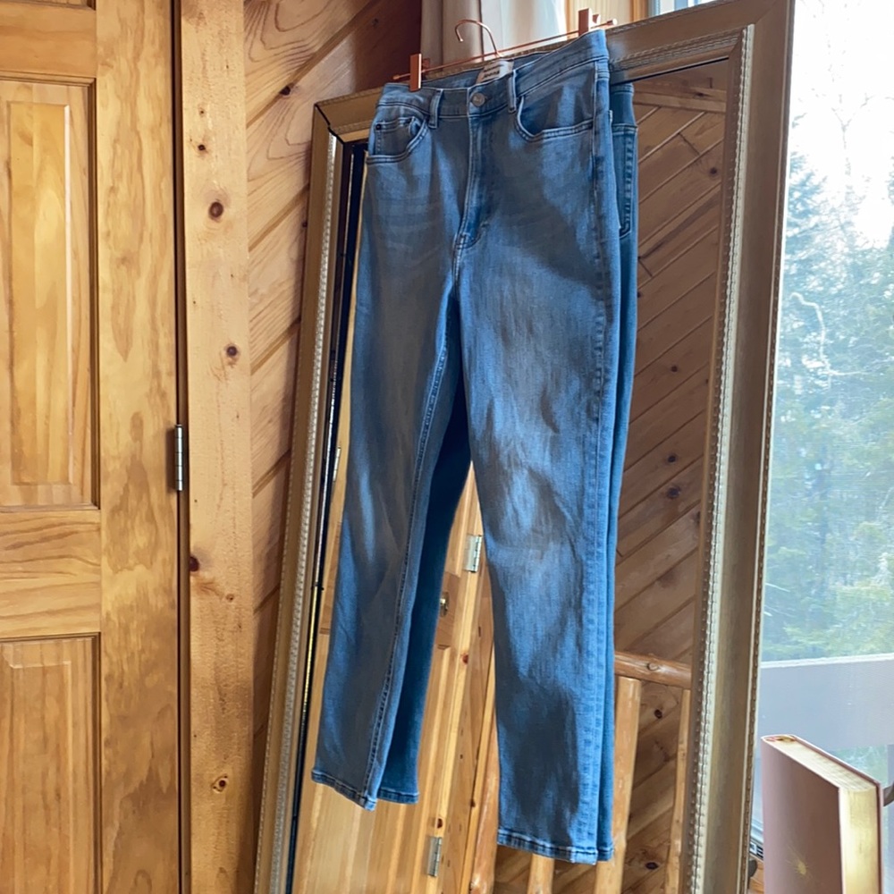 Reformation High & Skinny Barbados Light Wash Size 28 Jeans